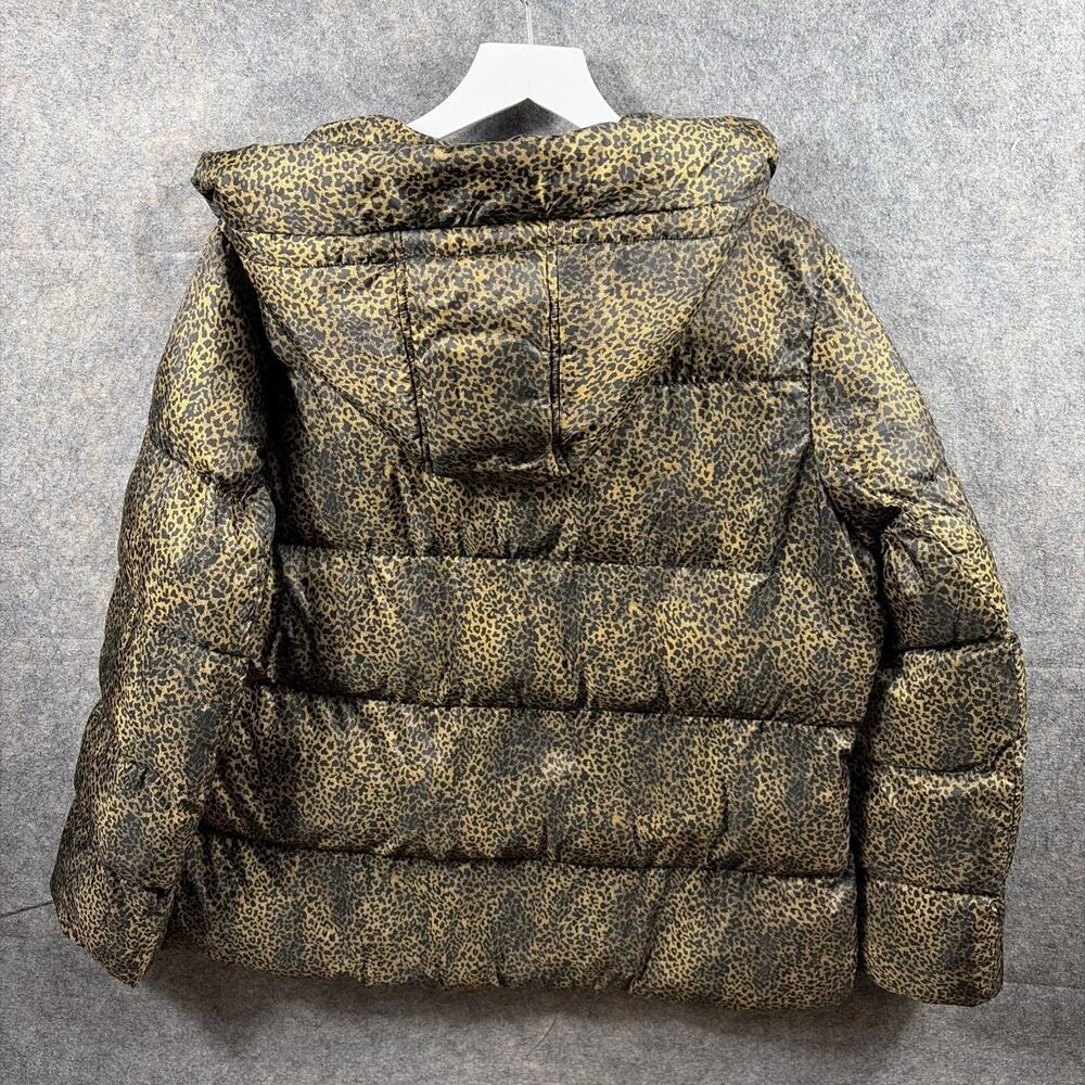 Sam Edelman leopard-printed Puffer Jacket | Large - Picture 5 of 12